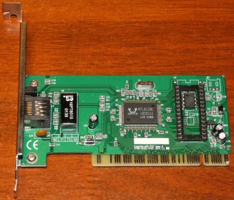 Longshine LCS-8038TXRW2 Realtek RTL8139C 100Mbit PCI LAN Netzwerkkarte 2001